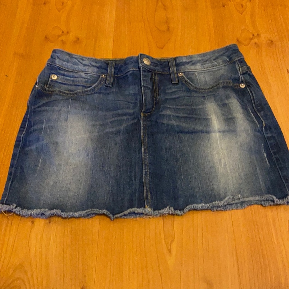Bebe jean skirt